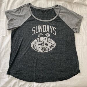 Torrid Football T-shirt
